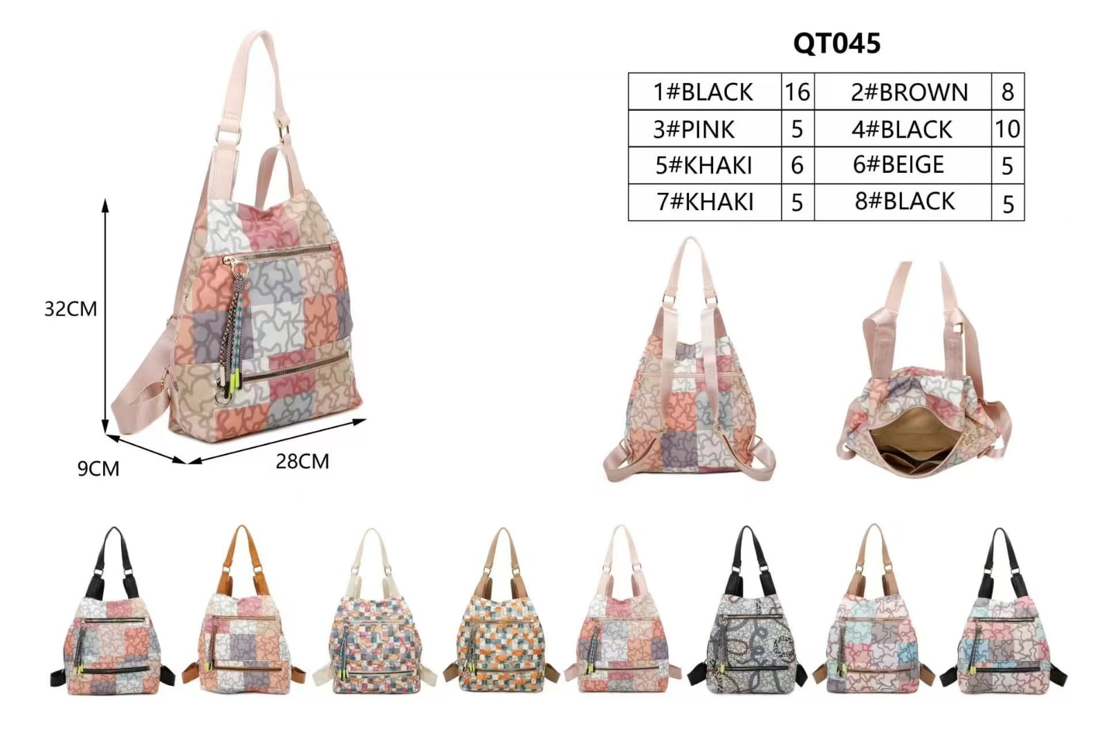Mochilas de mujer, referencia QT045