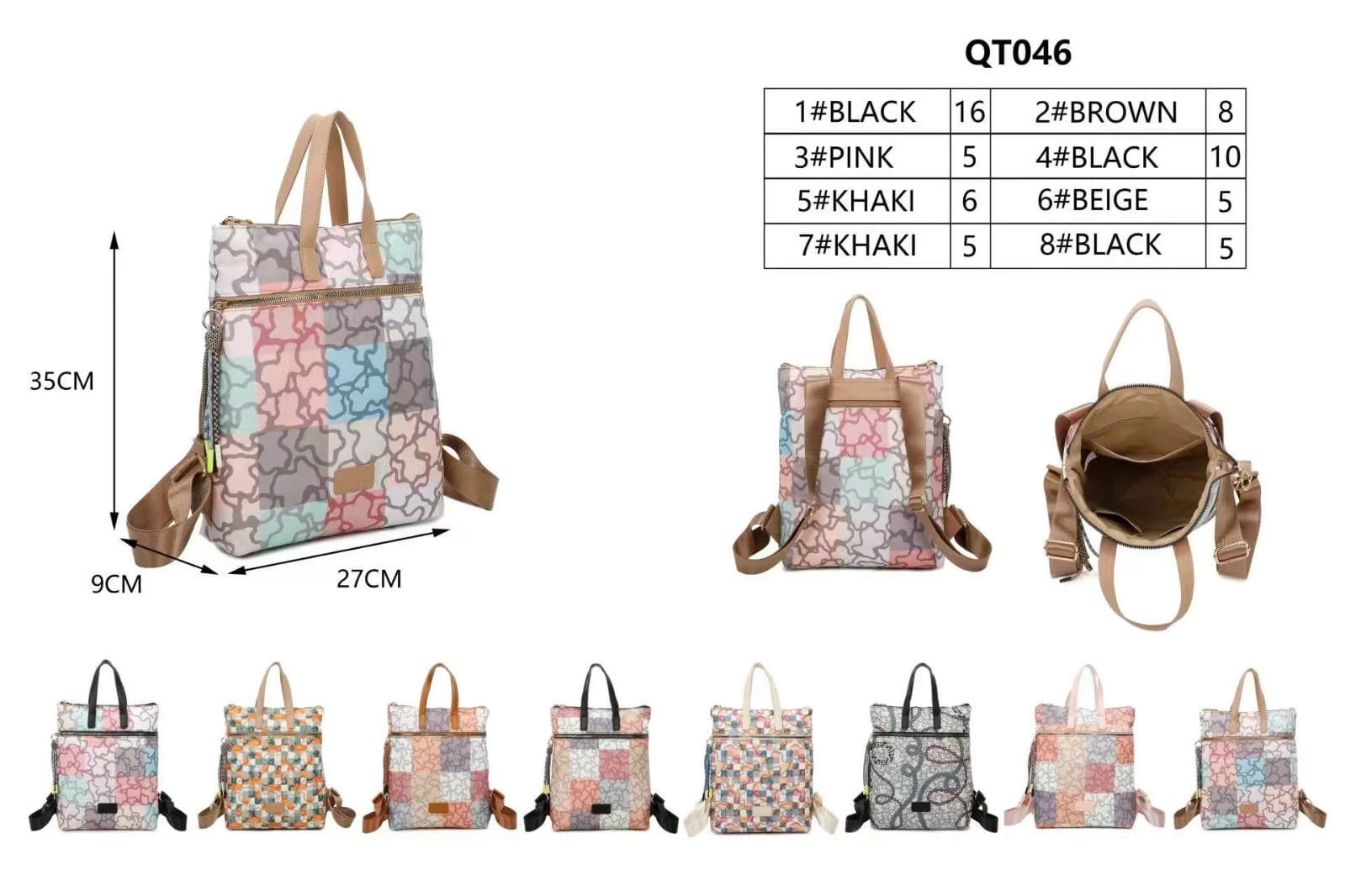 Mochilas de mujer, referencia QT046